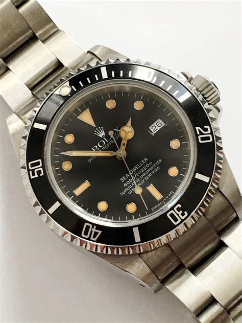 montare ghiera rolex vintage seedweller|rolex 16600.